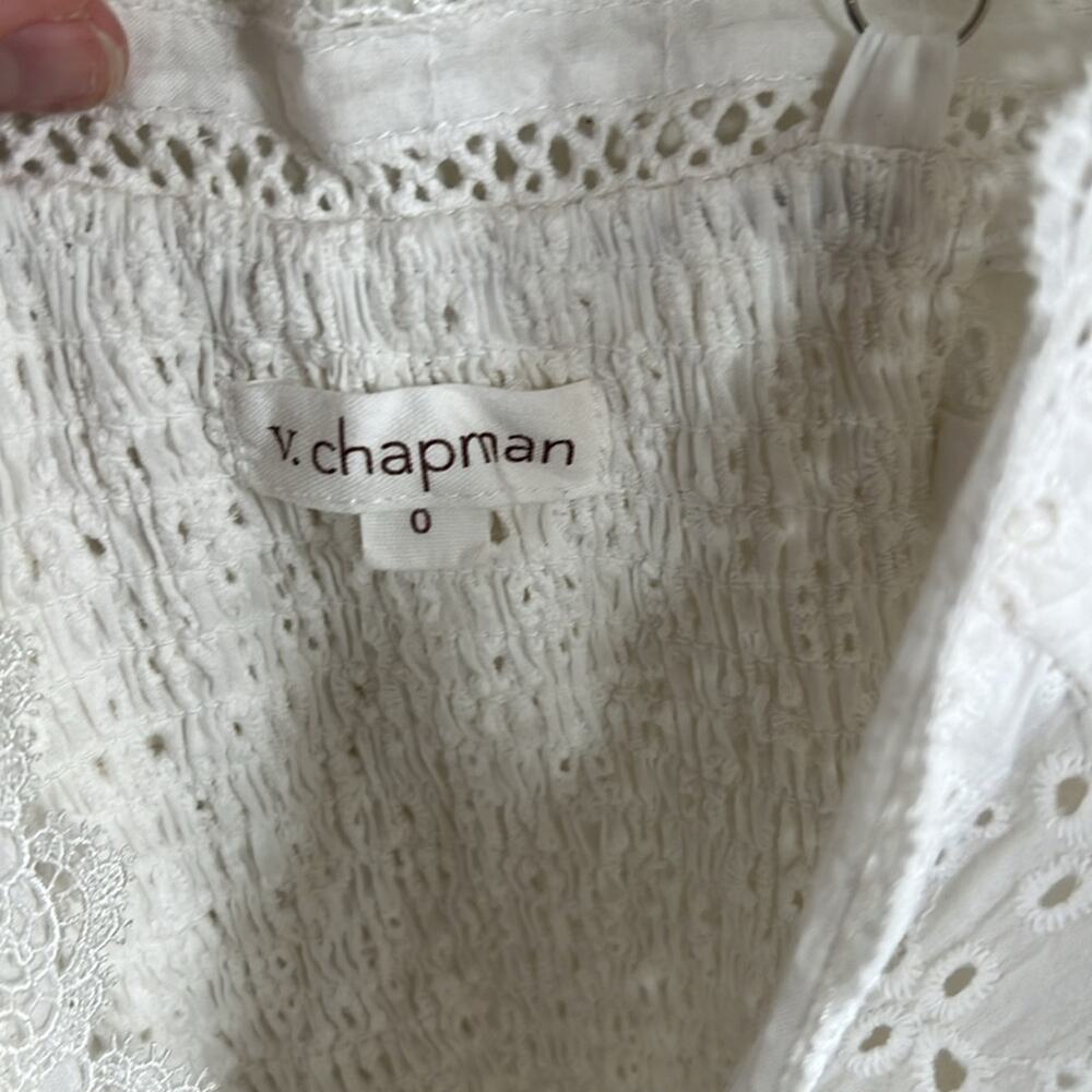 V. Chapman Panna Cotta Maxi Dress in White - Picture 6 of 7